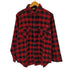 ウールリッチ WOOLRICH USA製 三角タグ バッファローチェック ウールネルシャツ メンズ