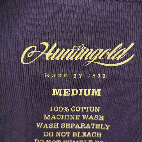 HUNTINGOLD ロゴプリント Tシャツ メンズ import:M