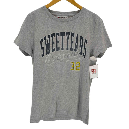 スウィートイヤーズ SWEET YEARS ビンテージ加工プリントTシャツ メンズ import:M