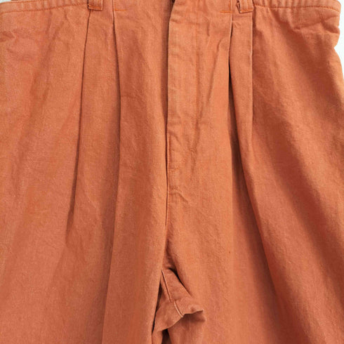 M53.BUS STOP PANTS ウオッシュド タック カラーデニム レディース JPN:0