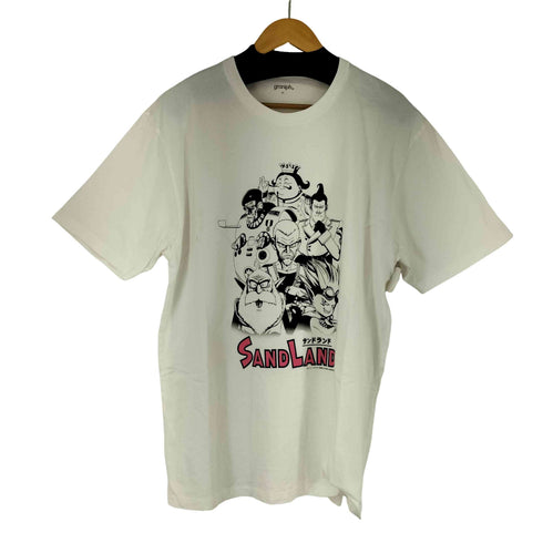 グラニフ graniph フロントプリント S/S Tシャツ メンズ JPN:XL