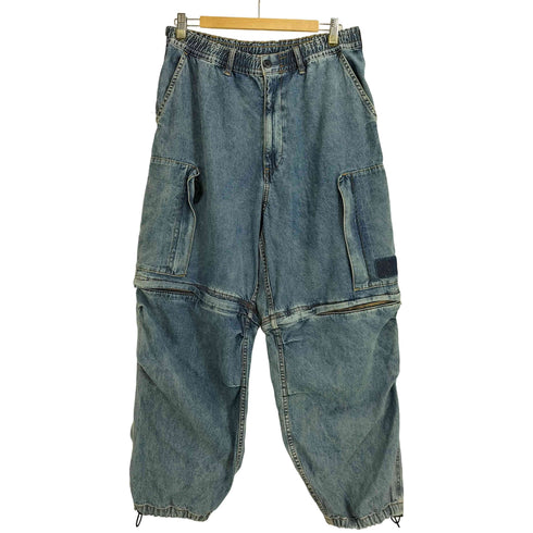 アンダーカバー UNDERCOVER 24AW デニム コンバーチブル ワイド カーゴパンツ メンズ JPN:L