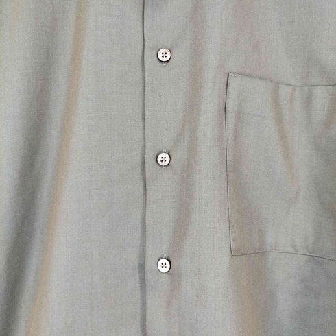 メゾンスペシャル MAISON SPECIAL High Count Wool Prime-Over Shirt メンズ 00
