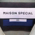 メゾンスペシャル MAISON SPECIAL High Count Wool Prime-Over Shirt メンズ 00