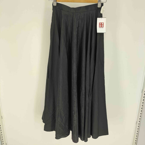 ノーブル Noble 24AW シルキー タフタ フレア スカート レディース JPN:34