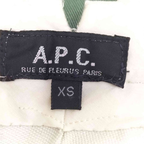 アーペーセー A.P.C. フランス製 コットンリネン センタープレスパンツ メンズ JPN:XS