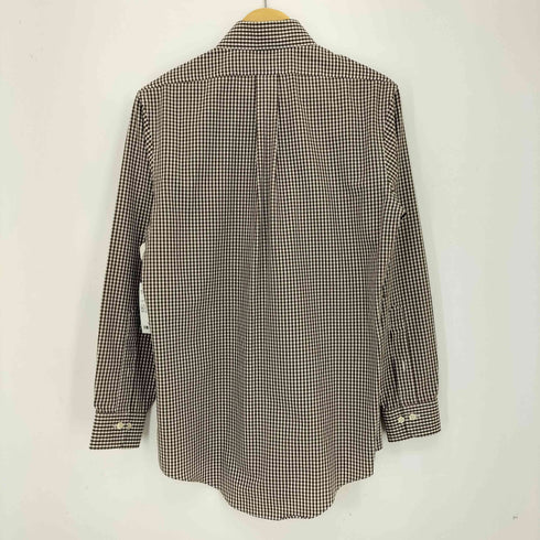 ブルックスブラザーズ BROOKS BROTHERS SLIM FIT チェック ボタンダウンシャツ メンズ import:S