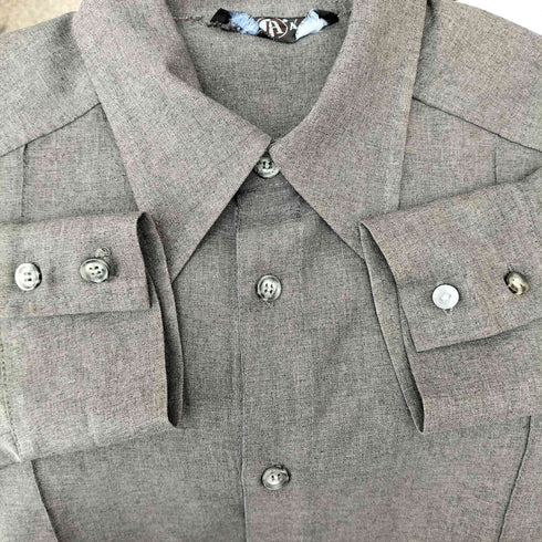 Haight Ashbury カナダ製 エステルシャツ メンズ import:M