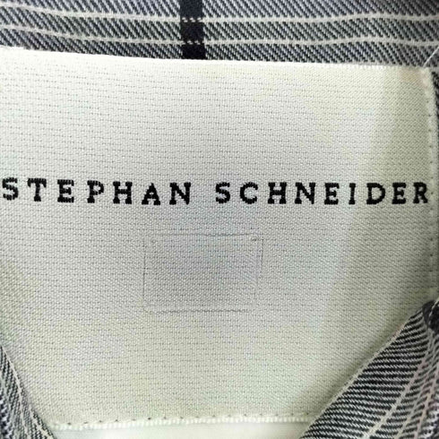 ステファンシュナイダー STEPHAN SCHNEIDER チェック コットンシャツ メンズ JPN:3