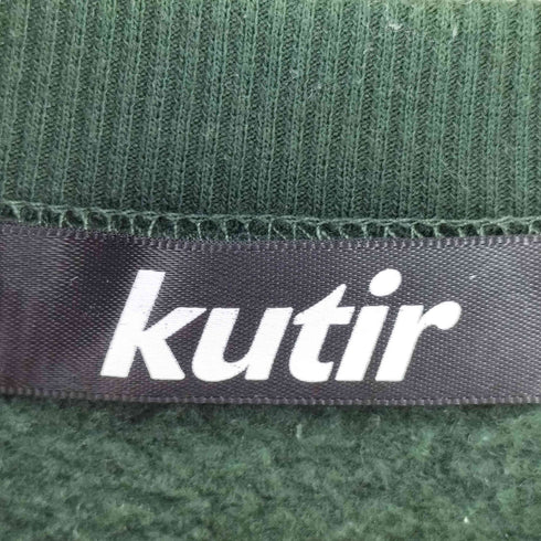 クティール kutir フロントプリントクルーネックスウェット メンズ JPN:L