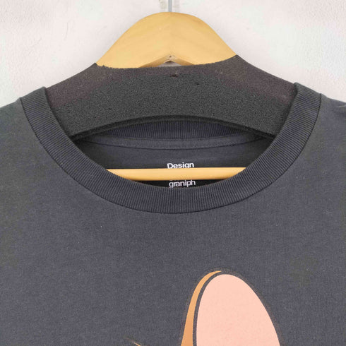 デザインティーシャツストアグラニフ Design Tshirts Store graniph フロントプリント S/S Tシャツ メンズ JPN:XL