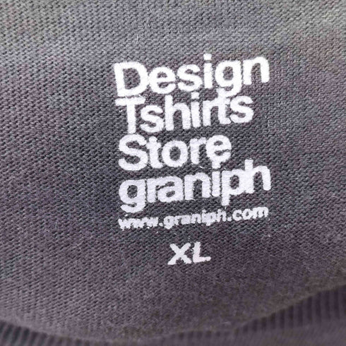 デザインティーシャツストアグラニフ Design Tshirts Store graniph フロントプリント S/S Tシャツ メンズ JPN:XL