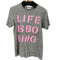 メゾンキツネ MAISON KITSUNE プリントクルーネックT レディース JPN:XS