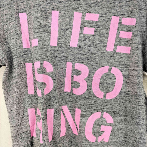 メゾンキツネ MAISON KITSUNE プリントクルーネックT レディース JPN:XS