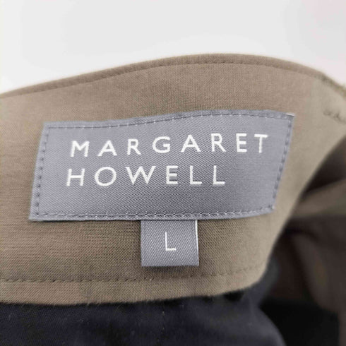 マーガレットハウエル MARGARET HOWELL 24SS MATT COTTON SILK POPLIN trousers メンズ JPN:L