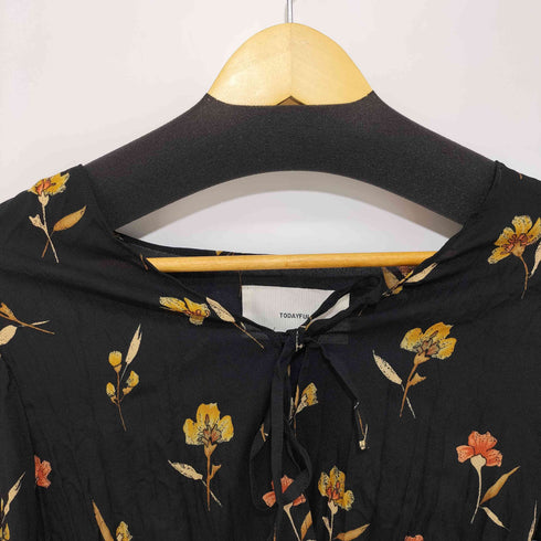トゥデイフル TODAYFUL Georgette Flower Cardigan レディース FREE
