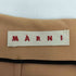 マルニ MARNI スリットギャザーミディスカート レディース 388