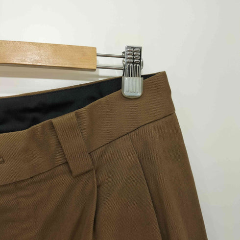 マーガレットハウエル MARGARET HOWELL 19AW HEAVY COTTON DRILL ツータックトラウザーズ メンズ JPN:XL