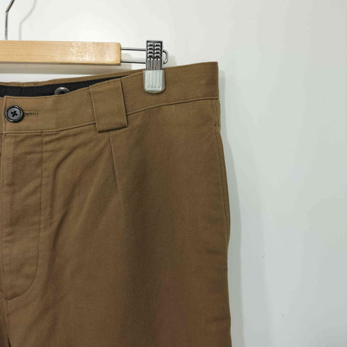 マーガレットハウエル MARGARET HOWELL RAISED DRILL PANTS シンチバック メンズ JPN:XL