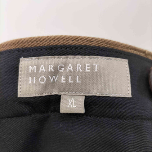 マーガレットハウエル MARGARET HOWELL RAISED DRILL PANTS シンチバック メンズ JPN:XL