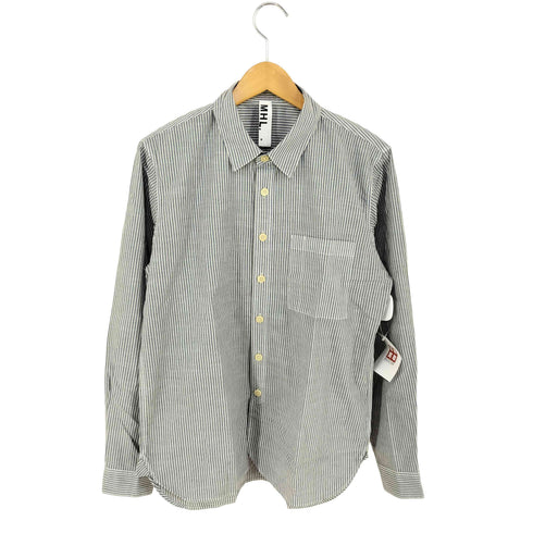エムエイチエル MHL. コットンストライプシャツ メンズ JPN:M