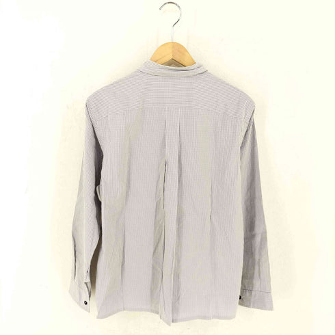 マーガレットハウエル MARGARET HOWELL コットン L/Sギンガムチェックシャツ フラップポケット メンズ JPN:M