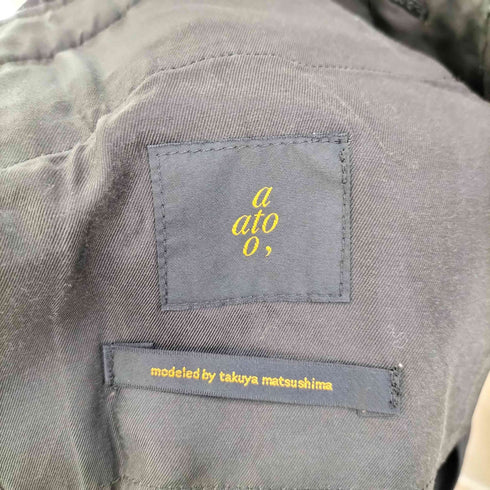 アトウ ato ウール ワイドパンツ メンズ JPN:46