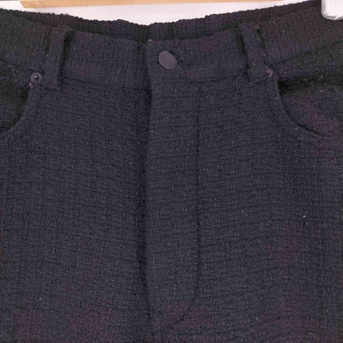 ザラ ZARA テクスチャー素材ウール混 ワイドパンツ メンズ US M