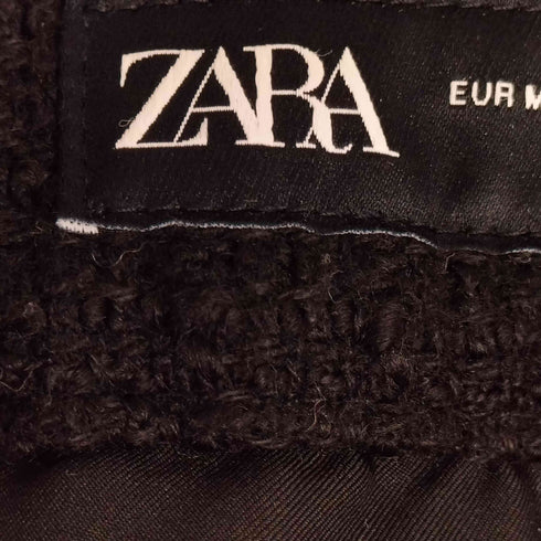 ザラ ZARA テクスチャー素材ウール混 ワイドパンツ メンズ US M