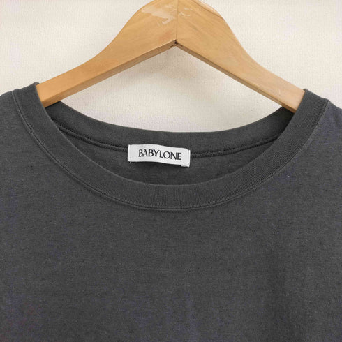 バビロン BABYLONE 24ss コットンリネンスラブノースリカットソー レディース FREE