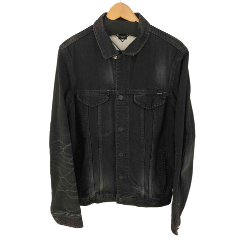 ポールスミスジーンズ Paul Smith JEANS ブラックデニムトラッカージャケット メンズ JPN:XL