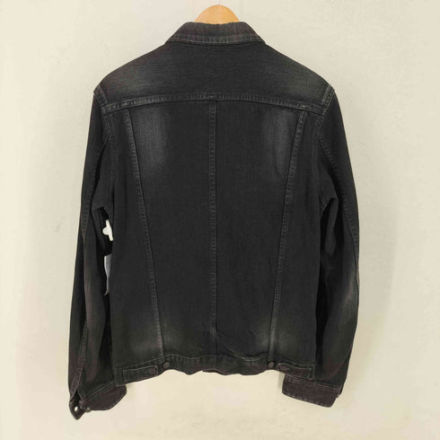 ポールスミスジーンズ Paul Smith JEANS ブラックデニムトラッカージャケット メンズ JPN:XL