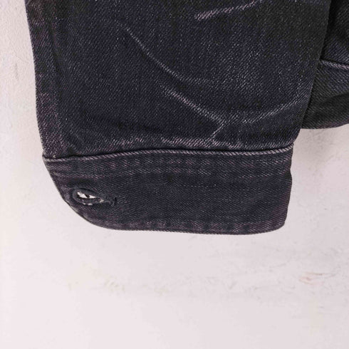 ポールスミスジーンズ Paul Smith JEANS ブラックデニムトラッカージャケット メンズ JPN:XL