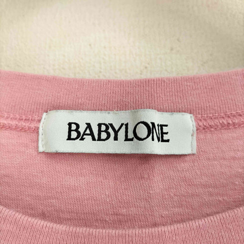 バビロン BABYLONE 24ss コットンリネンスラブノースリカットソー レディース FREE