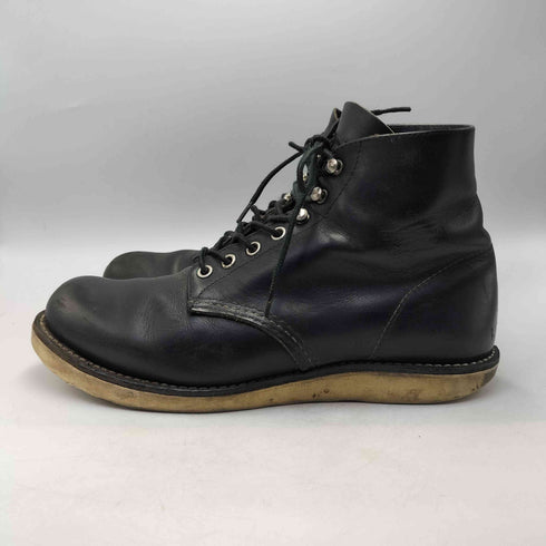 レッドウィング RED WING USA製 PLAIN TOE 9070 プレーントゥ アイリッシュセッター ブラックハーネス レースアップ ブーツ ワーク ブーツ 2011年製 メンズ JPN:26.5
