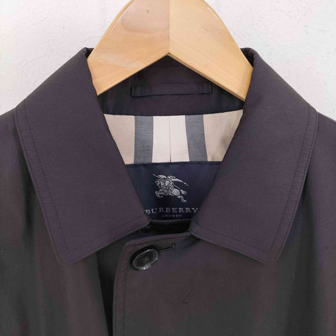 バーバリーロンドン BURBERRY LONDON 裏地 ノバチェックステンカラーコート メンズ import:L