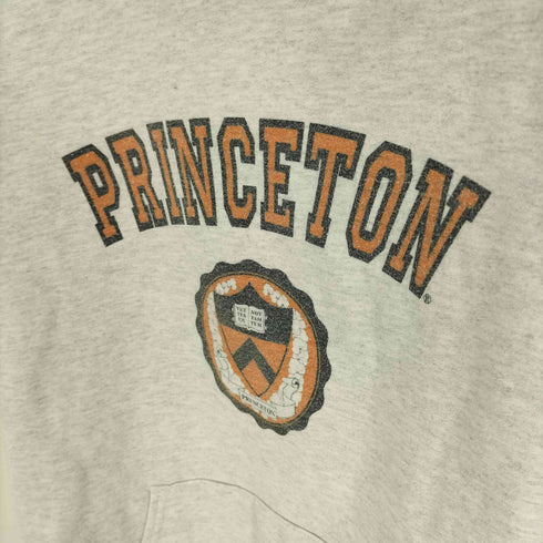 PRINCETON プリンストン ニュー・ジャージー アーチ ロゴ プリント プルオーバー パーカー メンズ