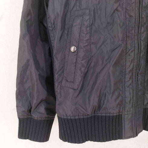 アルファインダストリーズ ALPHA INDUSTRIES HOODED RIB JACKET メンズ import:L