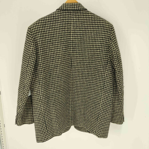 メルローズ MELROSE 千鳥格子 ウール ツイード 2B テーラード ジャケット メンズ