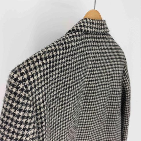 メルローズ MELROSE 千鳥格子 ウール ツイード 2B テーラード ジャケット メンズ