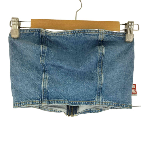 ザラ ZARA デニムチューブトップ レディース import:XS