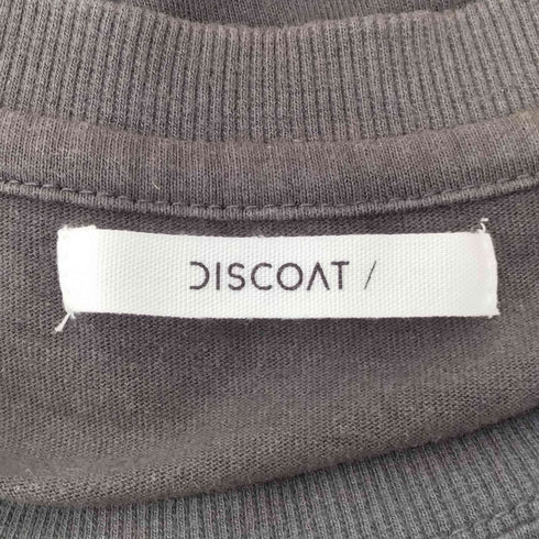 ディスコート Discoat TRIPLEフクレプリントTシャツ レディース FREE