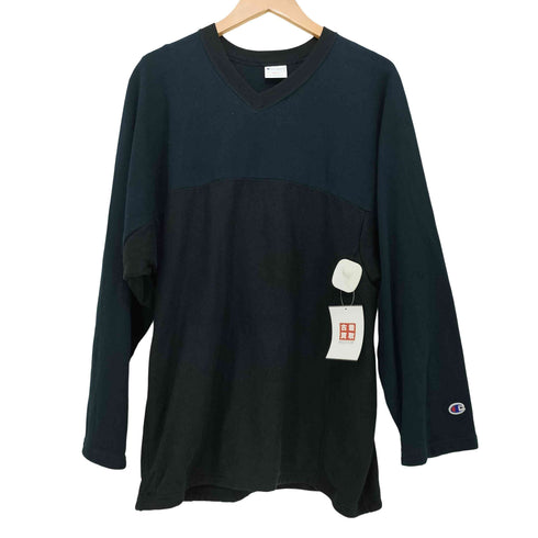 チャンピオン Champion REVERSE WEAVE マルチカラーVネックスウェット メンズ SMALL