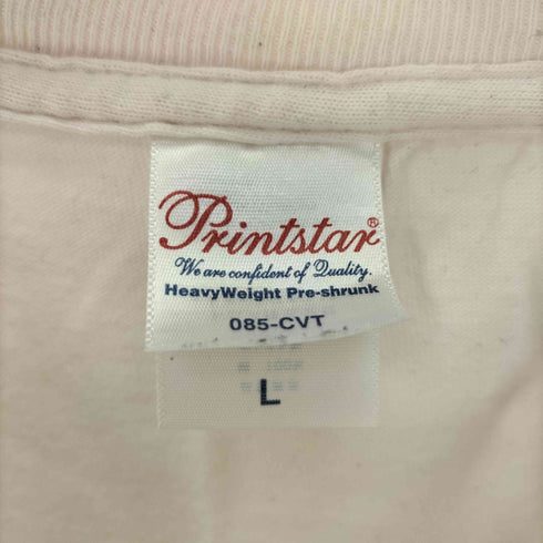 printstar ボディ プリント バンド Tシャツ メンズ import:L