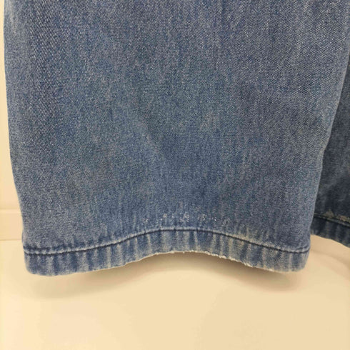リバティ LIBERTY ロゴ刺繍 デニム オーバーオール メンズ 48×30
