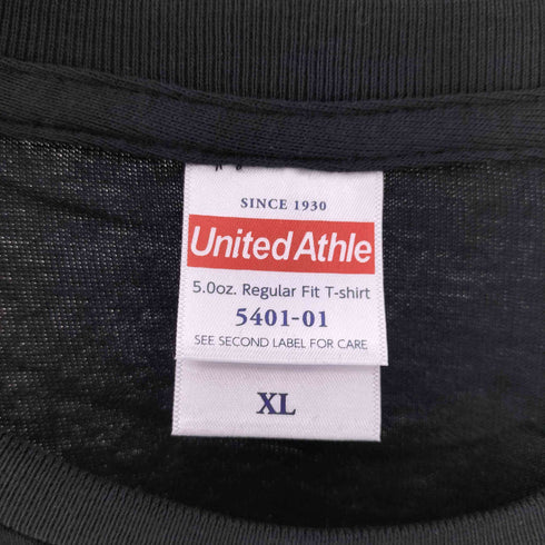 UNITED ATHLE ボディ ガール プリント Tシャツ メンズ JPN:XL