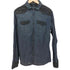 アルマーニジーンズ ARMANI JEANS SLIM コーデュロイ切替デニムシャツ メンズ M