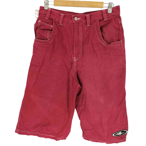 BEACH CREW SAVE NATURE ロゴ ワッペン クロップド パンツ メンズ L