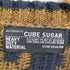 キューブシュガー CUBE SUGAR ロゴデザインシャギーニット レディース m