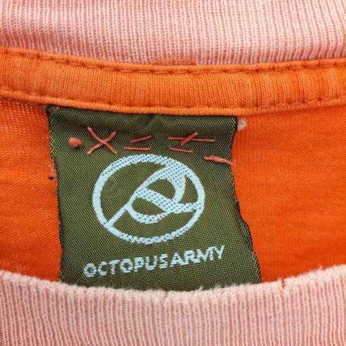 オクトパスアーミー OCTOPUS ARMY TALK SHIT アーチ ロゴ プリント Tシャツ メンズ